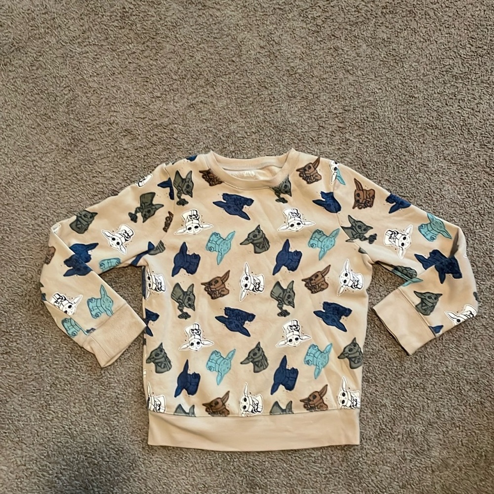 Jumping Beans Star Wars sweatshirt size 8